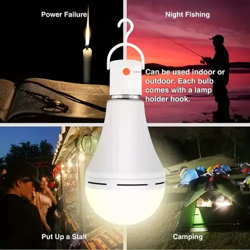 Bohlam Lampu Darurat Isi Ulang