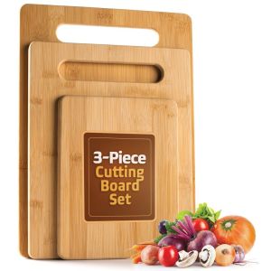 Set Talenan Bambu 3 Buah