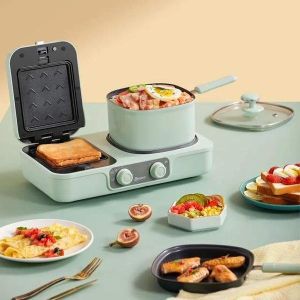 Pemanggang Roti Lapis 3-in-1